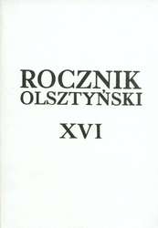 Tom XVI Rocznika Olsztyńskiego