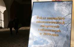Pokaz muzealiów zakonserwowanych, zakupionych i ofiarowanych w 2010 r.