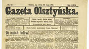 "Gazeta Olsztyńska” z 1915 r. – unikatowy egzemplarz z lat Wielkiej Wojny.