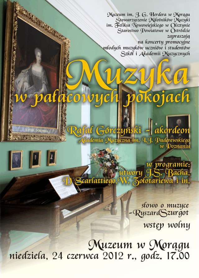 Muzyka w pałacowych pokojach - full image