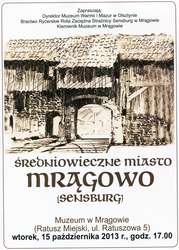 Średniowieczne miasto Mrągowo
