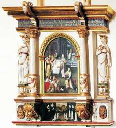 Lutheran epitaphs and commemorative portraits