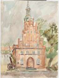 Grafiki i akwarele Marii Szymańskiej (1928-2011)