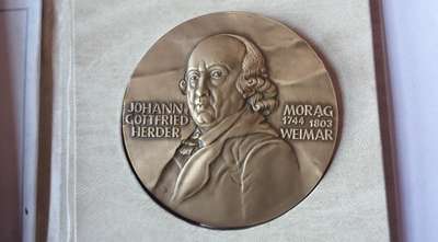 Medal herderowski - awers. 
