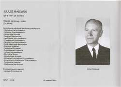 XX Wieczór zamkowy z cyklu „Życiorysy”: Juliusz Malewski (1899–1981)