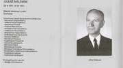 XX Wieczór zamkowy z cyklu „Życiorysy”: Juliusz Malewski (1899–1981)