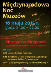 Międzynarodowa Noc Muzeów w Muzeum w Mrągowie
