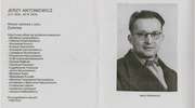 Wieczór zamkowy z cyklu „Życiorysy”: Jerzy Antoniewicz (1919–1970). 