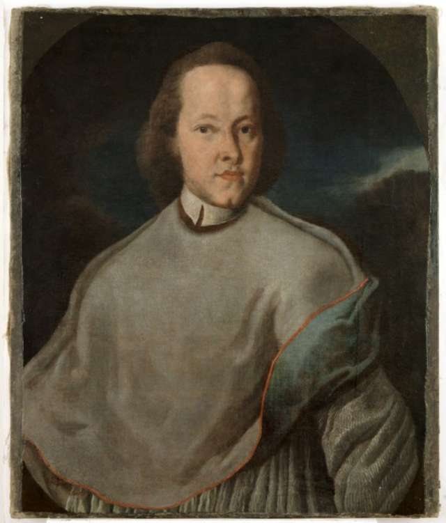 Olejny portret barona Klemensa von Mengen. - full image