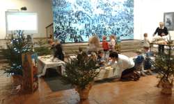 Relacja z przedświątecznych warsztatów bożonarodzeniowych w Galerii Zamek w Reszlu