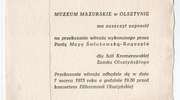 Przekazanie witraża wykonanego przez Mayę Świeżawską - Roqueplo