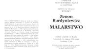 Wystawa – Zenon Burdyniewicz. Malarstwo