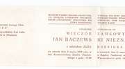Wieczór zamkowy – Jan Baczewski z udziałem Jana Boenigka