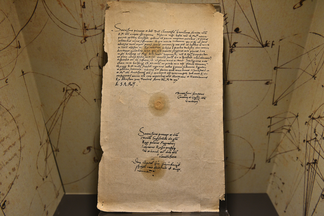 List Kapituły Warmińskiej do króla Zygmunta I napisany własnoręcznie przez Mikołaja Kopernika w Olsztynie w 1520 r. - full image