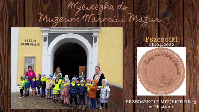 Przedszkolaki na zamku w Olsztynie - full image