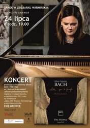 Johan Sebastian Bach - koncert w lidzbarskim zamku.  