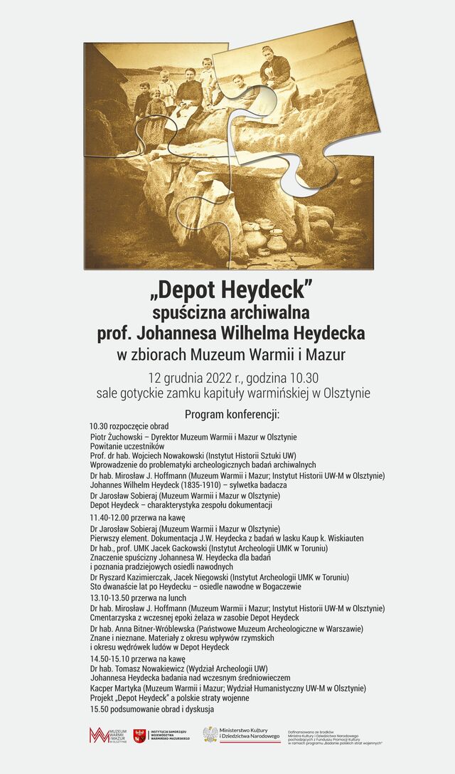 „Depot Heydeck” – spuścizna archiwalna prof. Johannesa Wilhelma Heydecka w zbiorach Muzeum Warmii i Mazur  - full image