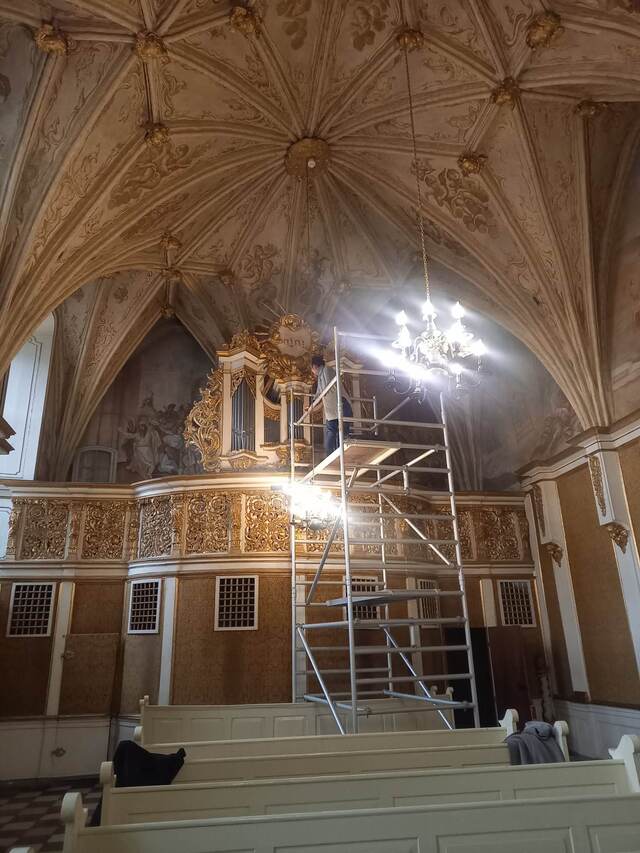 Renovation of the organ prospectus - full image