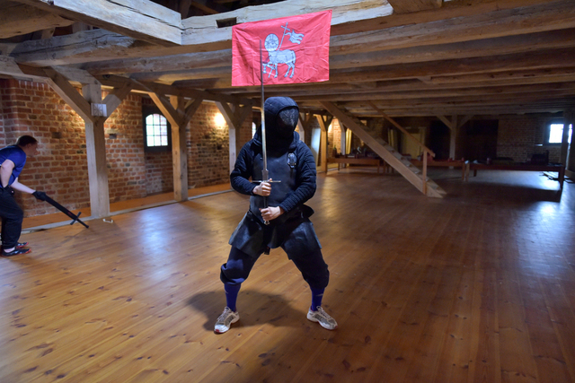 Древнеевропейские боевые искусства в Лидзбарке Варминьском