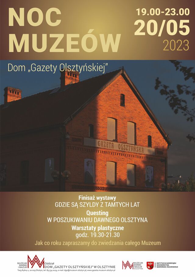 Noc Muzeów w Domu Gazety Olsztyńskiej