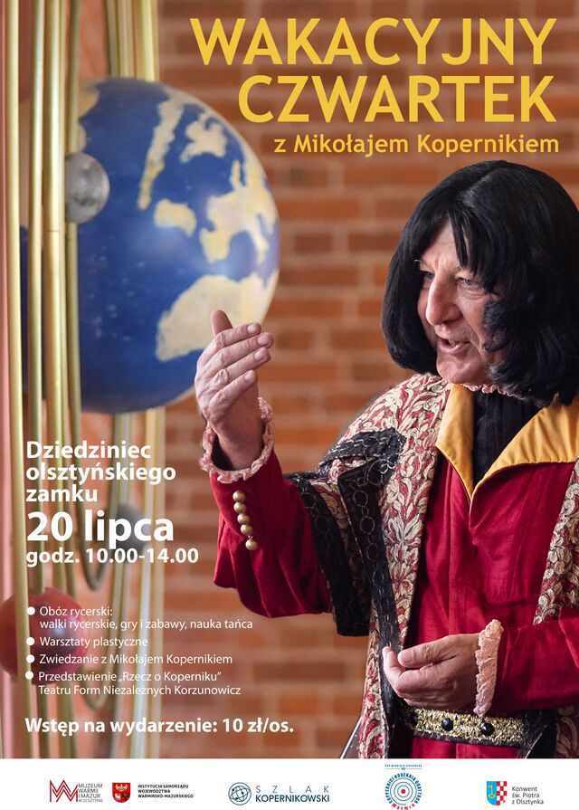 Wakacyjny czwartek z Mikołajem Kopernikiem