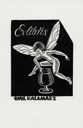 Ekslibris Emil Kalamarz