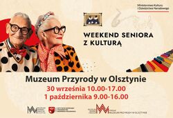 Weekend Seniora z Kulturą w Muzeum Przyrody.