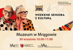 Weekend seniora z kulturą w Muzeum w Mrągowie