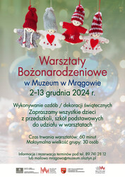 Warsztaty Bożonarodzeniowe w Muzeum w Mrągowie