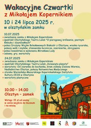 Wakacyjne Czwartki z Mikołajem Kopernikiem