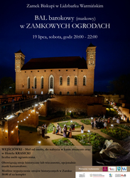 Bal barokowy w zamkowych ogrodach