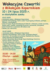 Wakacyjne Czwartki z Mikołajem Kopernikiem