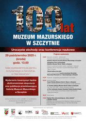 100-lecie Muzeum Mazurskiego w Szczytnie