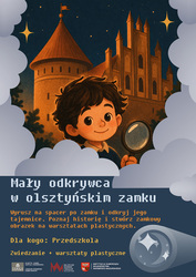 Mały odkrywca w olsztyńskim zamku