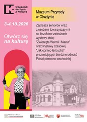 Weekend seniora z kulturą